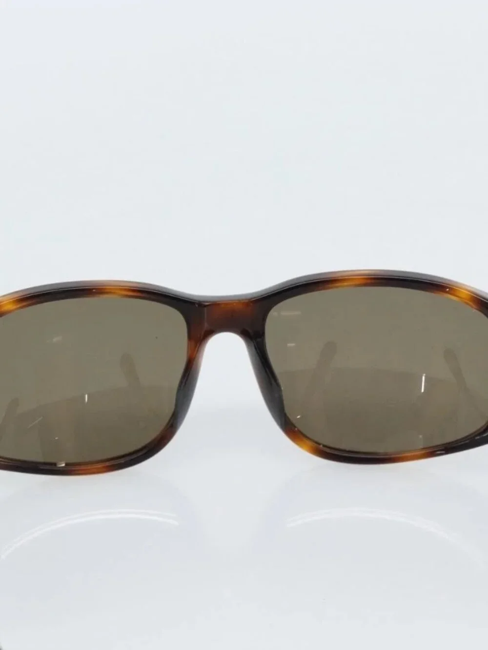 CHANEL Tortoise Pattern Sunglasses Plastic Brown Gold CC Auth bs35421